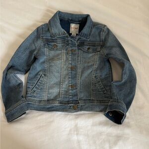 Cat & Jack Navy and Light Gray Shirt